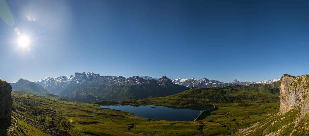 Berghotel Bonistock Melchsee Frutt Bagian luar foto