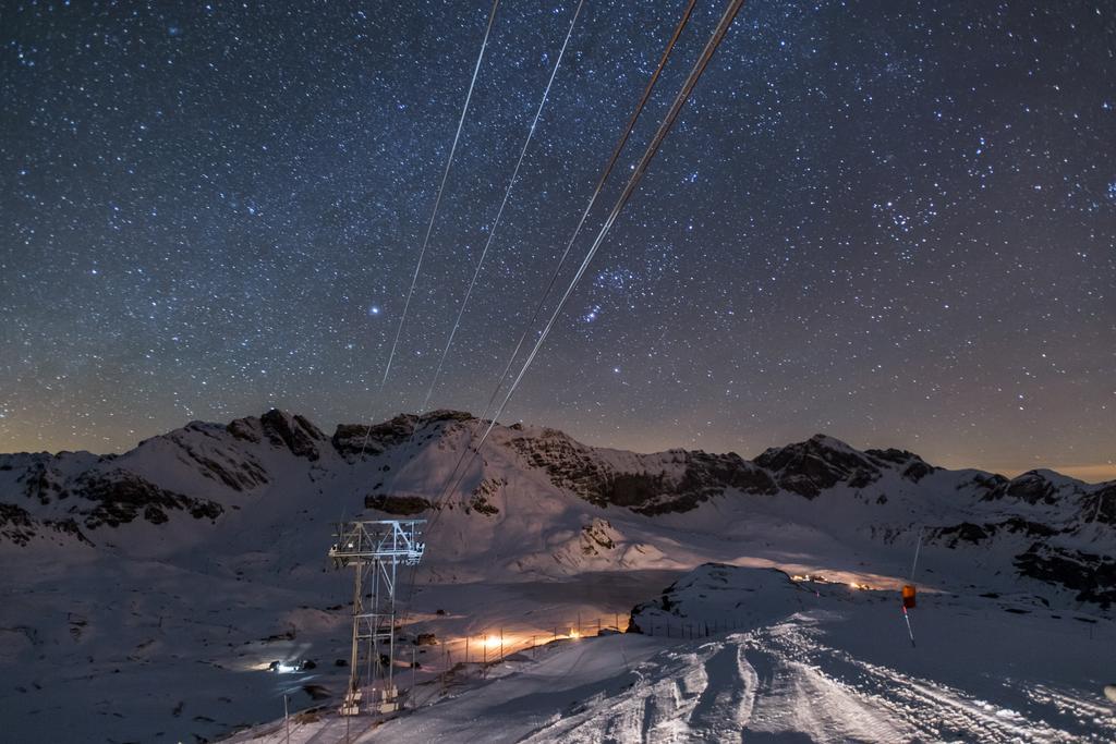 Berghotel Bonistock Melchsee Frutt Bagian luar foto